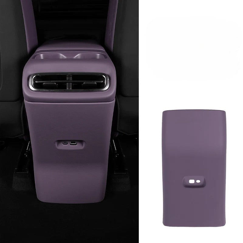 Leapmotor C10 Rear Air Conditioning Leather Anti Kick Cover