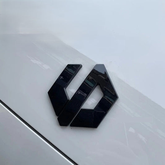 Leapmotor Blackened Car Emblem Letter Sticker