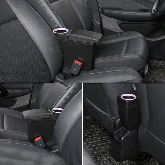 Car Central Storage Armrest Box with Water Cup Holder For Leapmotor T03
