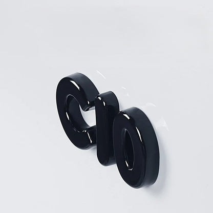 Leapmotor Blackened Car Emblem Letter Sticker