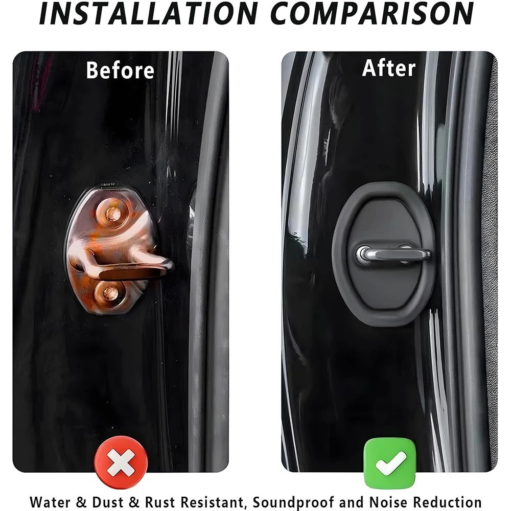 Car Silicone Door Lock Buckle Protective Cover for Leapmotor