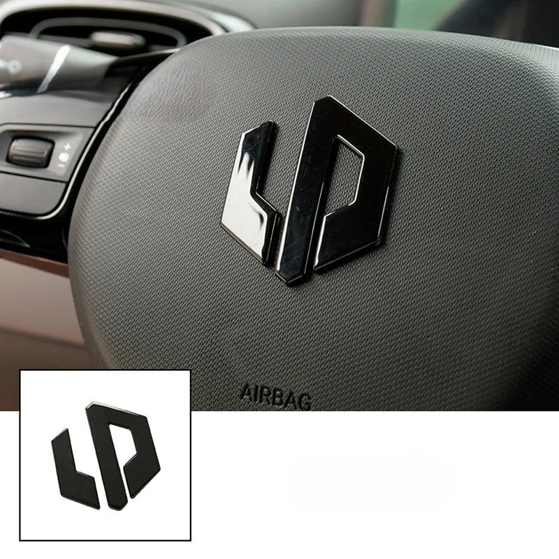 Leapmotor Blackened Car Emblem Letter Sticker
