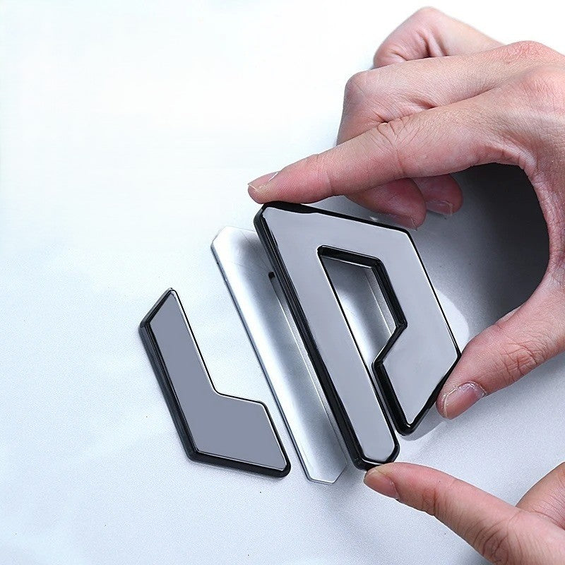 Leapmotor Blackened Car Emblem Letter Sticker