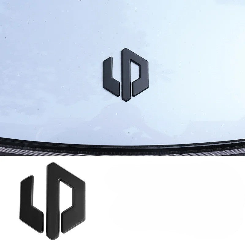 Leapmotor Blackened Car Emblem Letter Sticker