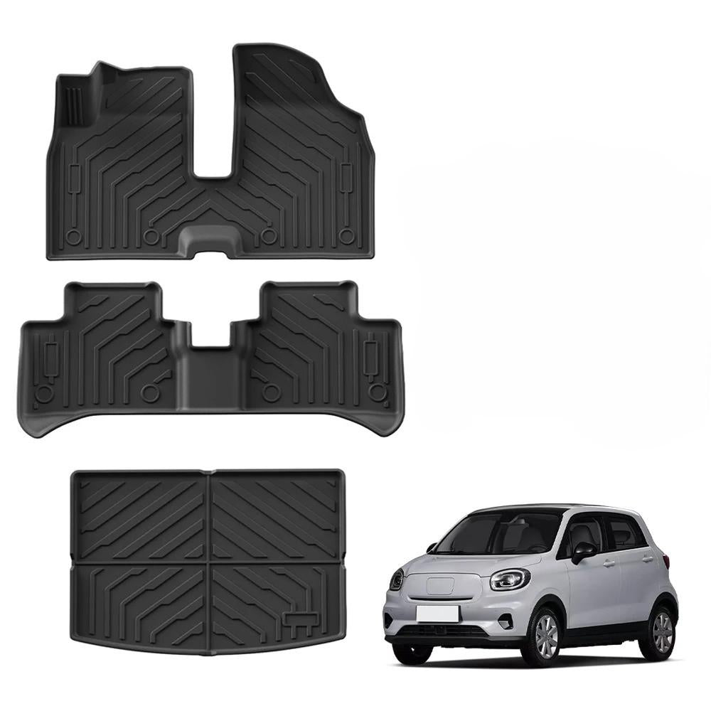 Leapmotor T03 Floor Mats Trunk Pad TPE 3D Foot Mat