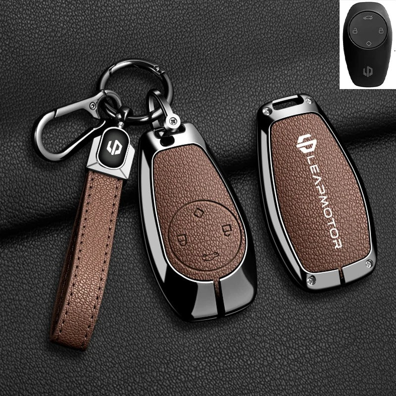 Zinc Alloy Car Key Case Cover For Leapmotor