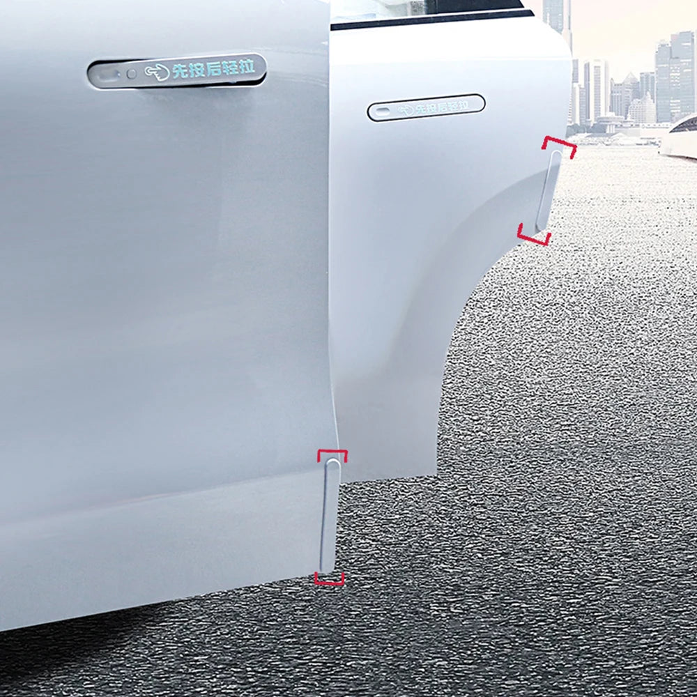 4 Pcs Car Doors Anti-collision Strips For Leapmotor C10
