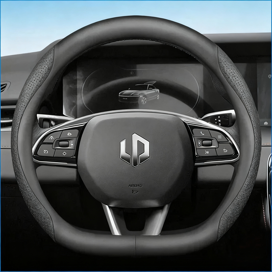 Leather Car Steering Wheel Cover For LEAPMOTOR