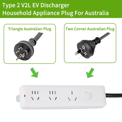 V2L Adapter Type 1  Type 2 Vehicle to Load Adapter Connector