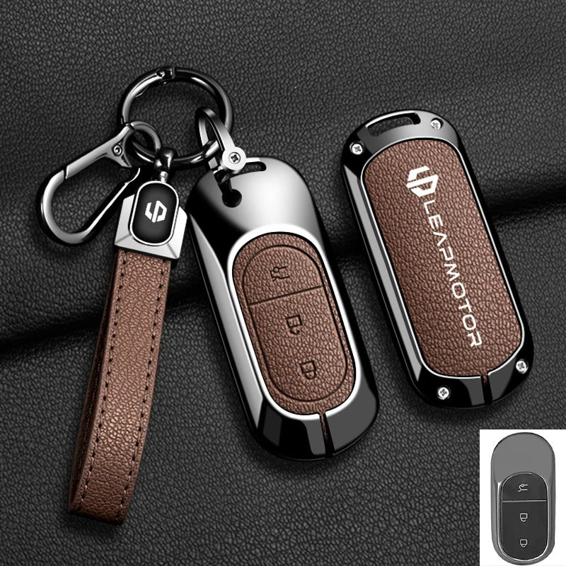 Zinc Alloy Car Key Case Cover For Leapmotor