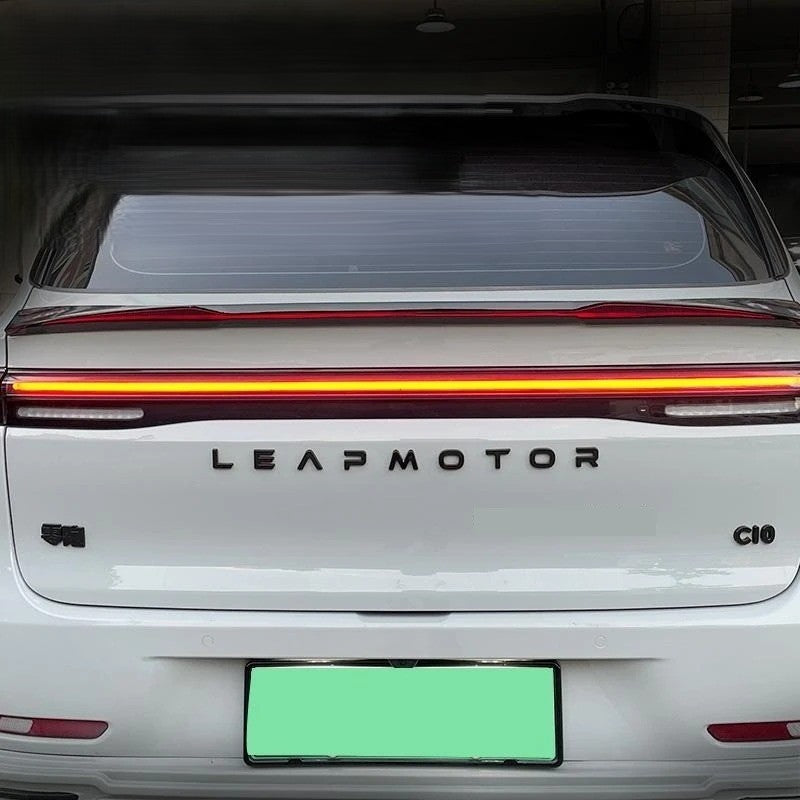 Leapmotor Blackened Car Emblem Letter Sticker