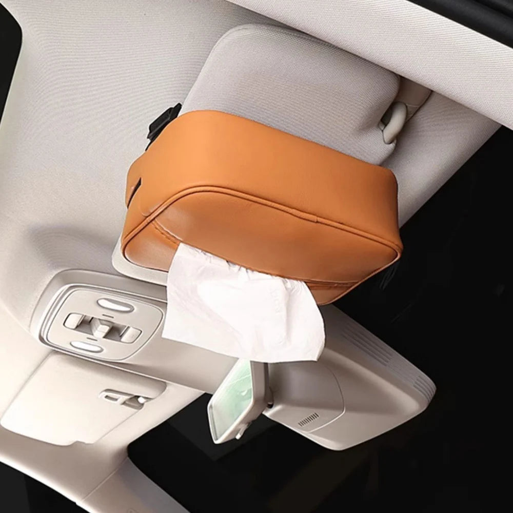 Leapmotor C10 Car NAPPA Leather Tissue Box