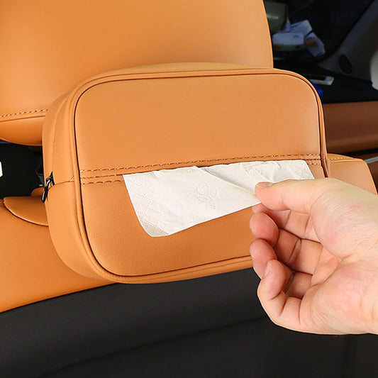 Leapmotor C10 Car NAPPA Leather Tissue Box