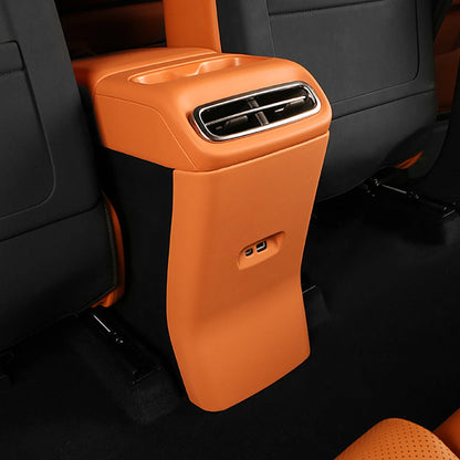 Leapmotor C10 Rear Air Conditioning Leather Anti Kick Cover