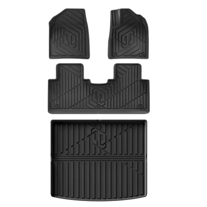 LHD & RHD Leapmotor C10 Floor Mats TPE Trunk Mats Cargo Liners