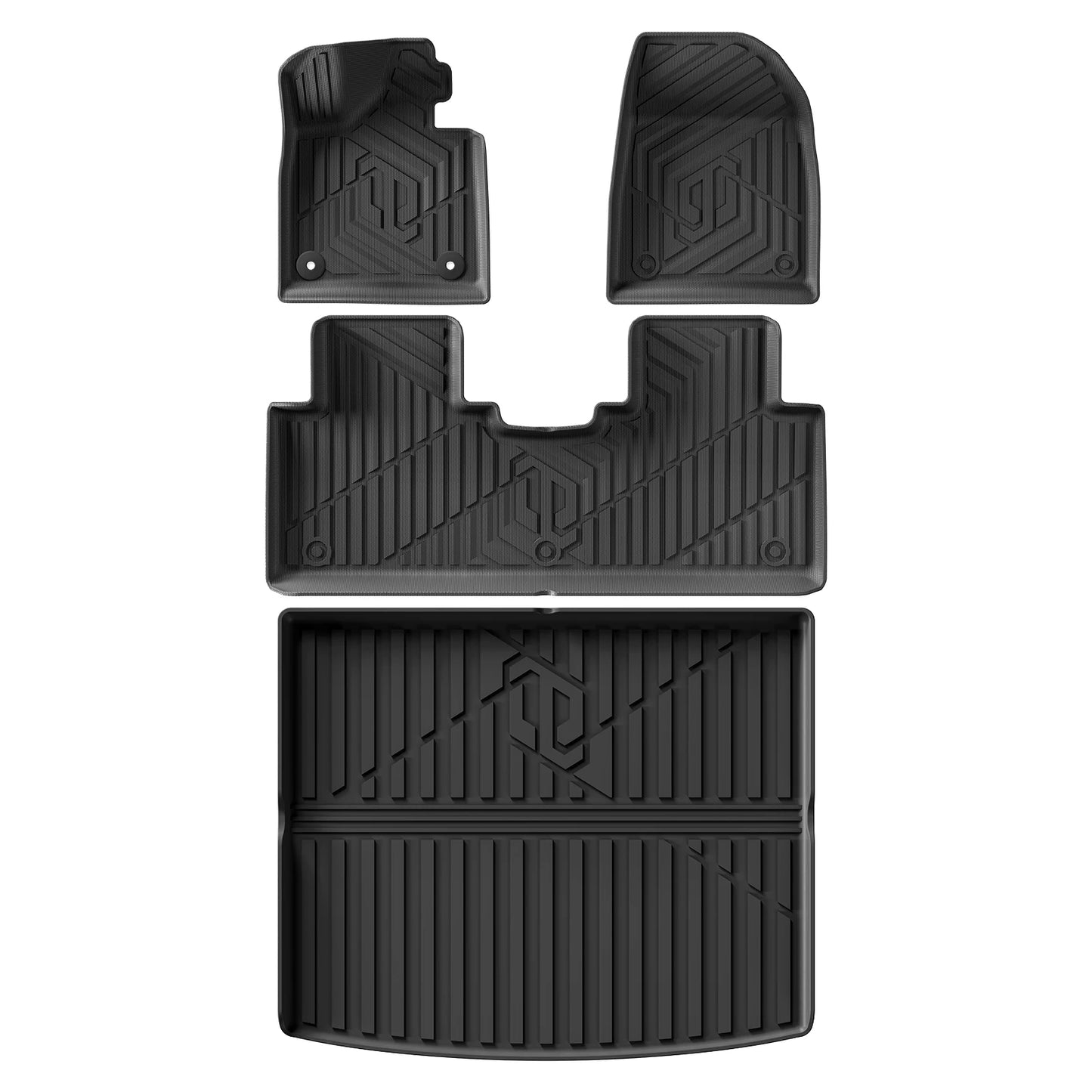 LHD & RHD Leapmotor C10 Floor Mats TPE Trunk Mats Cargo Liners