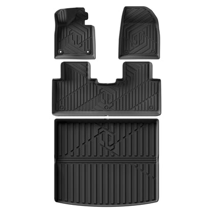 LHD & RHD Leapmotor C10 Floor Mats TPE Trunk Mats Cargo Liners