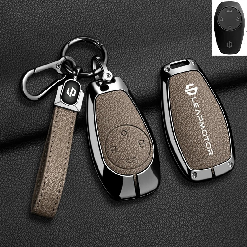 Zinc Alloy Car Key Case Cover For Leapmotor