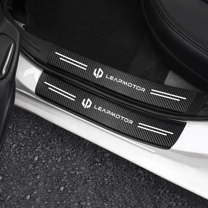 Car Door Sill Guard Plate Threshold Protector for Leapmotor T03 S01 C11 C10 - Leapmotor Accessories