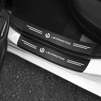 Car Door Sill Guard Plate Threshold Protector for Leapmotor T03 S01 C11 C10 - Leapmotor Accessories