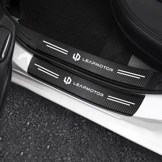 Car Door Sill Guard Plate Threshold Protector for Leapmotor T03 S01 C11 C10 - Leapmotor Accessories