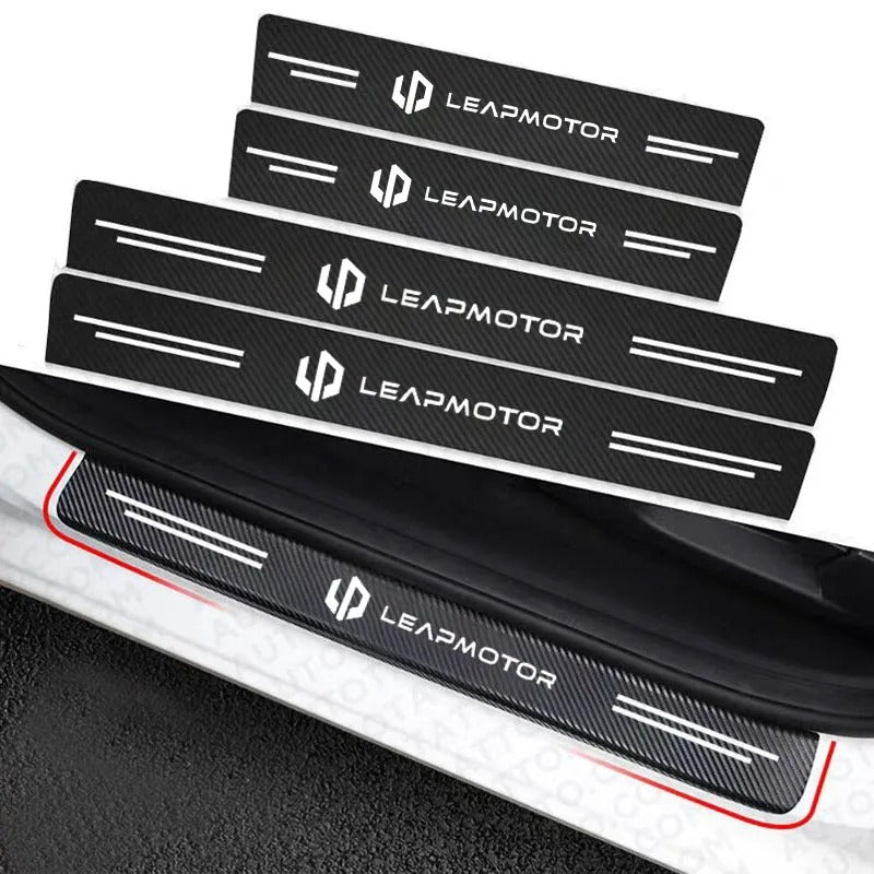 Car Door Sill Guard Plate Threshold Protector for Leapmotor T03 S01 C11 C10 - Leapmotor Accessories