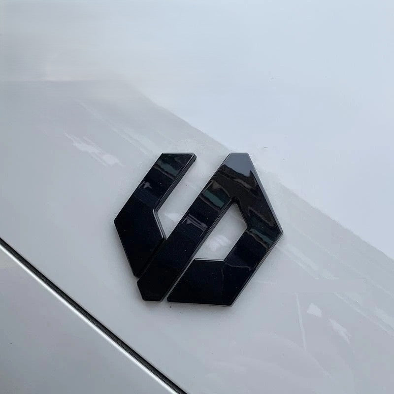 Leapmotor Blackened Car Emblem Letter Sticker