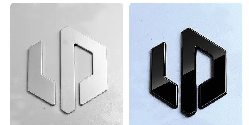 Leapmotor Blackened Car Emblem Letter Sticker