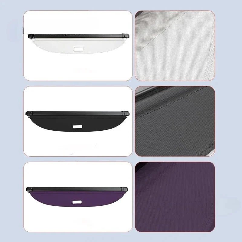 LEAPMOTOR B10 Car Trunk Canvas Cargo Cover Retractable Luggage Rack Protector - Leapmotor Accessories