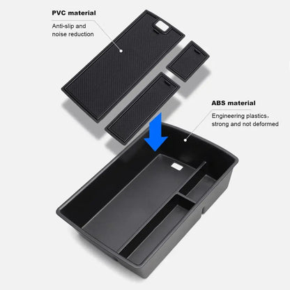 Leapmotor C10 2024 - 2025 Car Armrest Storage Box Organizer - Leapmotor Accessories