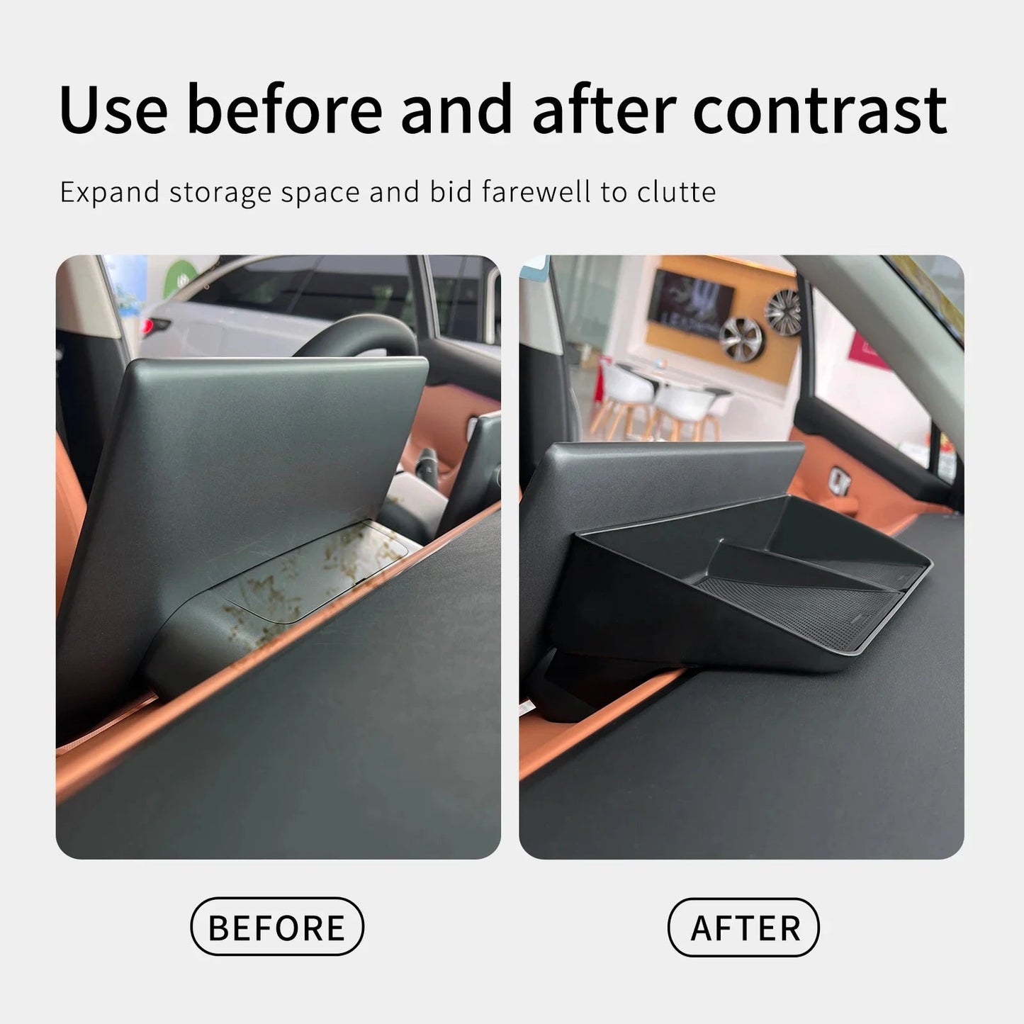 Leapmotor C10 2024 2025 Central Control Screen Rear Storage Box - Leapmotor Accessories