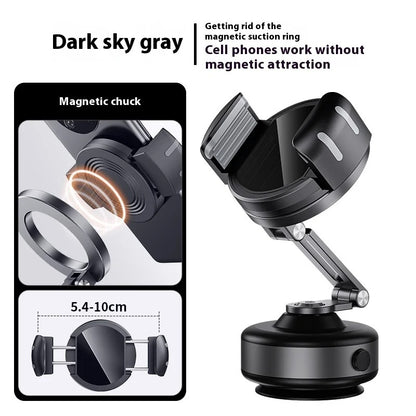 Magnetic Vacuum Adsorption Car Mount Phone Holder