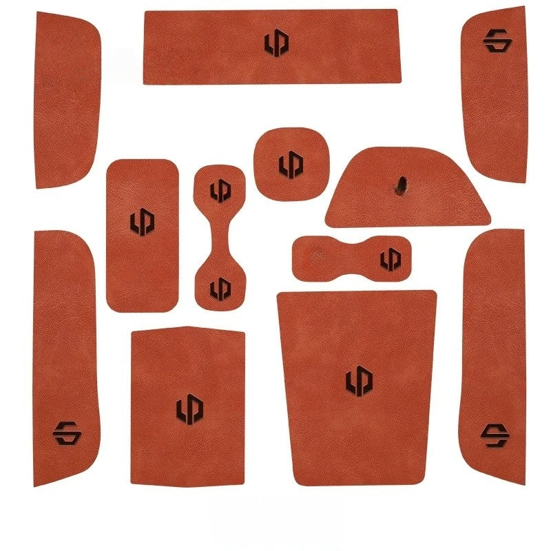 Leapmotor C10 Car Cup Holder Coasters Leather Mat