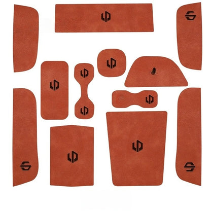 Leapmotor C10 Car Cup Holder Coasters Leather Mat