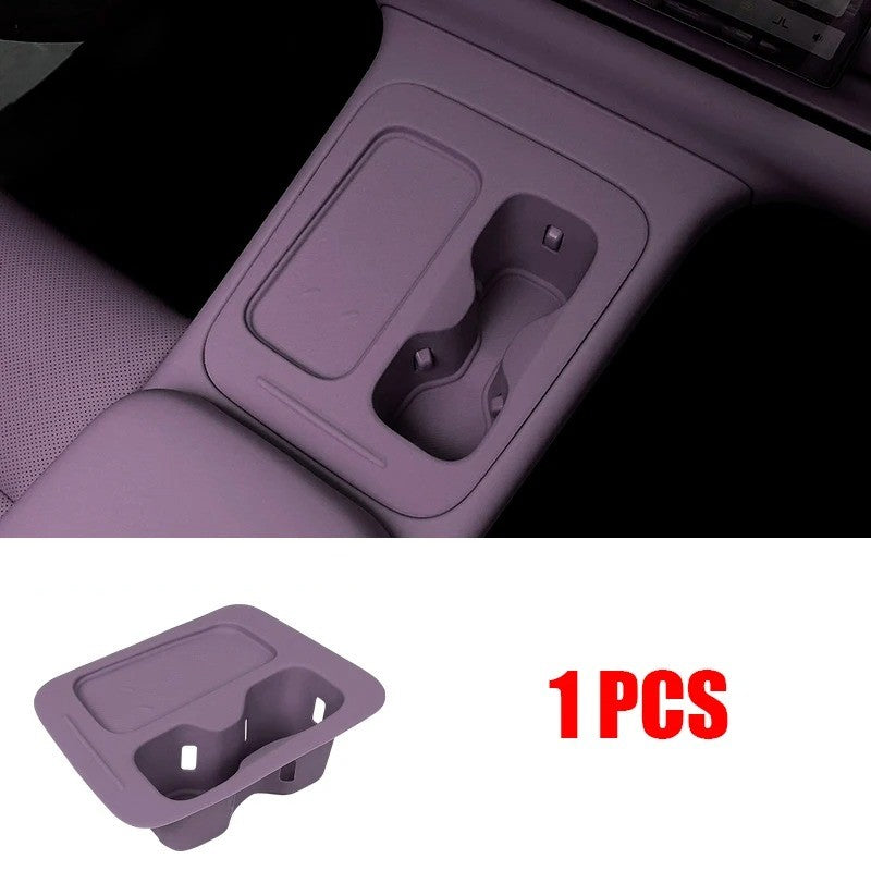 Leapmotor C10 Car Center Console Wireless Charging silicone Pad Cup holder Integrated Mat