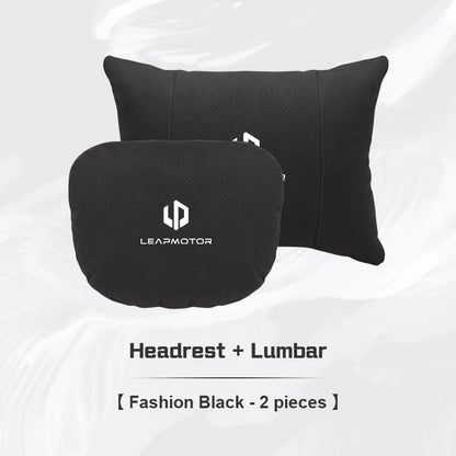 Leapmotor Car Seat Headrest Neck Pillow Lumbar Support Cushion