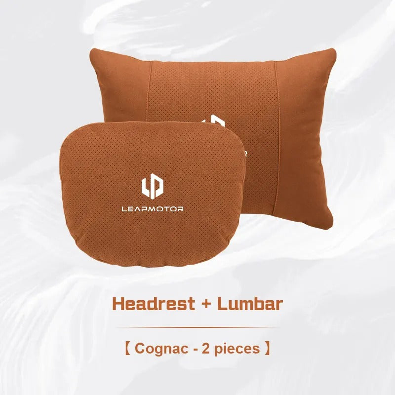 Leapmotor Car Seat Headrest Neck Pillow Lumbar Support Cushion