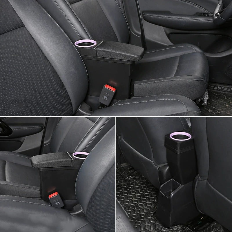 Car Central Storage Armrest Box with Water Cup Holder For Leapmotor T03