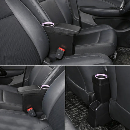 Car Central Storage Armrest Box with Water Cup Holder For Leapmotor T03