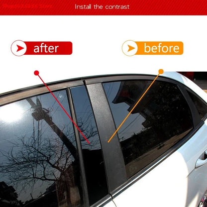 For Leapmotor C10 Central Cillar Bright Strip