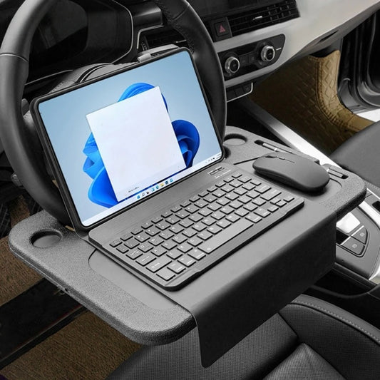 Steering Wheel Tray 2 in 1 Car Desk Flippable Table