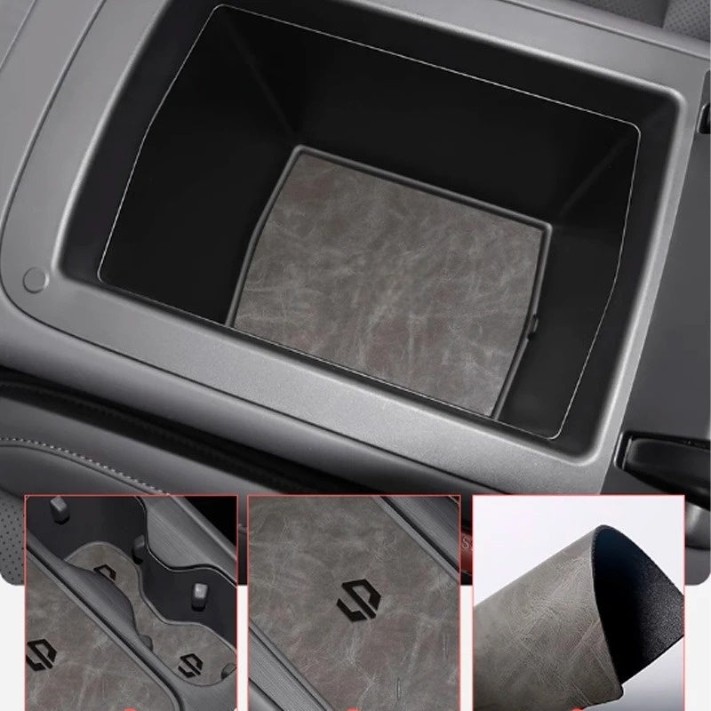 Leapmotor C10 Car Cup Holder Coasters Leather Mat