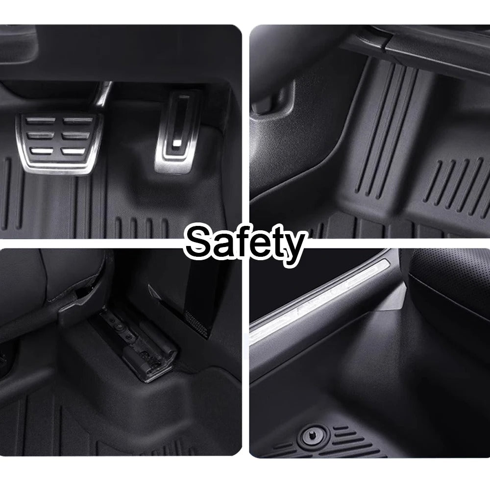 Leapmotor T03 Floor Mats Trunk Pad TPE 3D Foot Mat