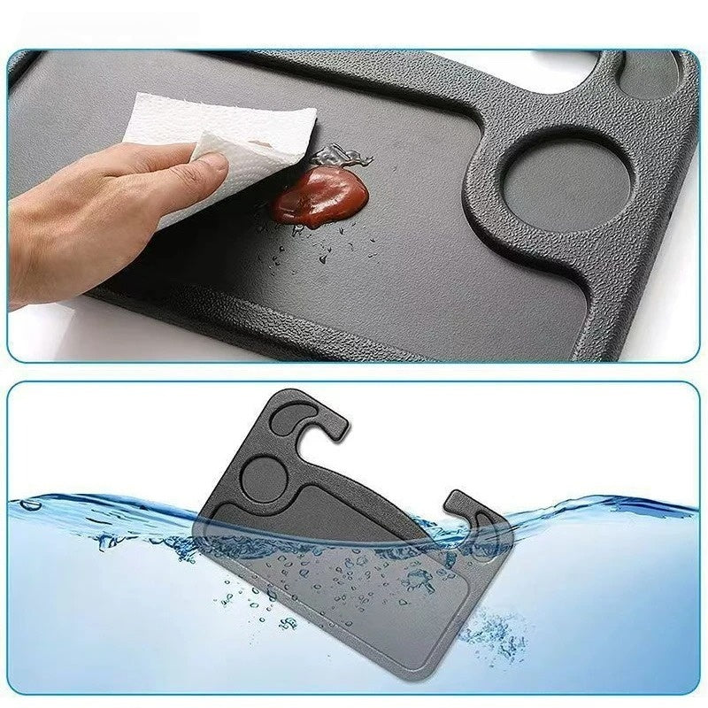 Steering Wheel Tray 2 in 1 Car Desk Flippable Table