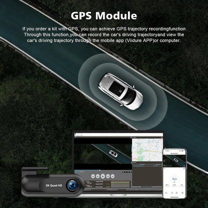 2.5K Front Dash Cam for Car