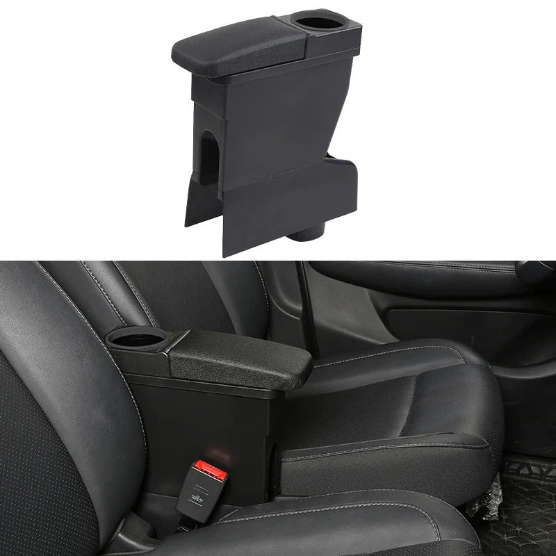 Car Central Storage Armrest Box with Water Cup Holder For Leapmotor T03
