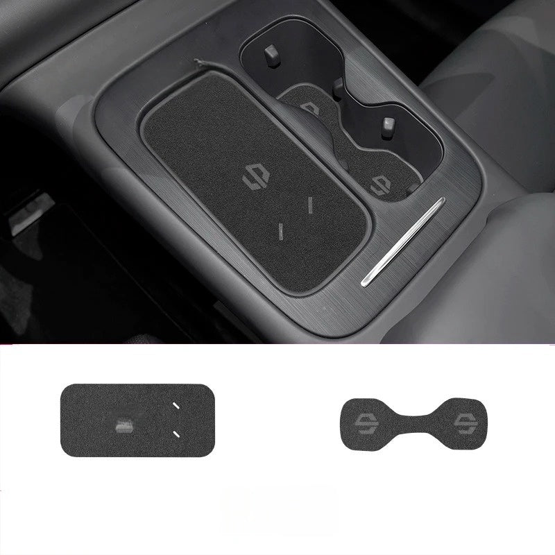 Leapmotor C10 Car Cup Holder Coasters Leather Mat