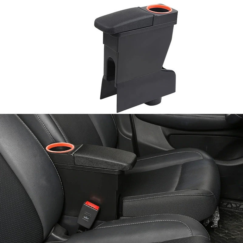 Car Central Storage Armrest Box with Water Cup Holder For Leapmotor T03