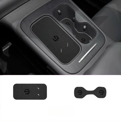 Leapmotor C10 Car Cup Holder Coasters Leather Mat